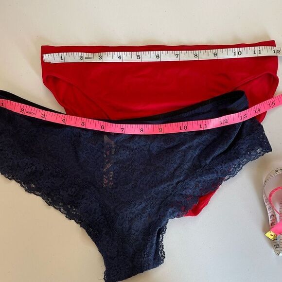 New! PINK| by Victoria Secret| Bundle of 2|Medium| Bikini Cut| Has Stretch - Picture 3 of 10